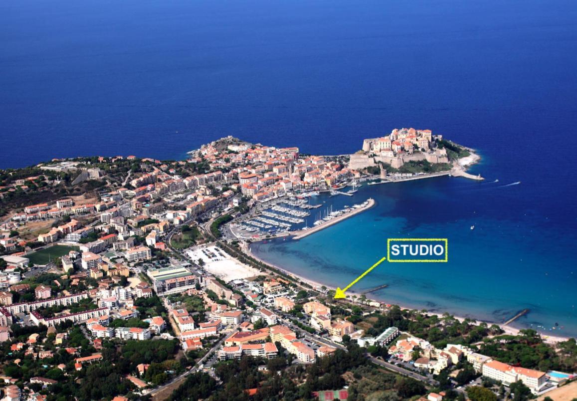 Appartement Ou Studio La Mer & La Plage A Vos Pieds Calvi Calvi  Exterior foto